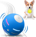 PetDroid Interactive Dog Toys Dog Ball, [Newly Upgraded] Durable Motion Activated Automatic Rolling Ball Toys for/Small/Medium/Large Dogs,USB Rechargeable(Orange)