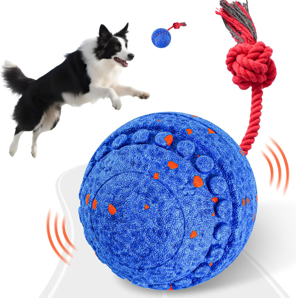 Interactive Dog Toy Motion Activated Pet Toys for Dogs, Safe E-TPU Material, Waterproof and Rechargeable, Durable Dog Toys for Medium and Large Dogs